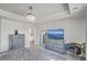 Elegant main bedroom featuring tray ceilings, stylish furnishings, and tranquil ambiance at 306 Lucca Dr, Summerville, SC 29486