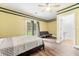 Bedroom with a door to the backyard and an en-suite bathroom at 4551 Great Oak Dr, North Charleston, SC 29418