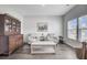 Cozy living room with a decorative hutch and comfortable seating at 493 Spanish Wells Rd, Summerville, SC 29486