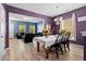 Charming dining area with hardwood floors, open to the kitchen and living spaces at 4938 Ballantine Dr, Summerville, SC 29485