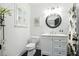 Charming bathroom featuring a vanity and toilet at 51 Stocker Dr, Charleston, SC 29407