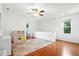 Spacious bonus room with hardwood floors and a bright, airy feel at 51 Stocker Dr, Charleston, SC 29407