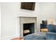 Modern fireplace with white mantel and hearth, perfect for cozy evenings at 51 Stocker Dr, Charleston, SC 29407