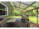 Covered patio area with boat parked in the backyard at 5209 Sterrett St, North Charleston, SC 29405