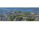 Beautiful aerial shot capturing a community surrounded by scenic waterfront, highlighting its serene setting at 544 Two Mile Run, Johns Island, SC 29455