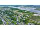 Beautiful aerial view of neighborhood homes along the marsh with waterfront access and lush greenery at 544 Two Mile Run, Johns Island, SC 29455