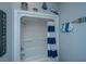 Bathroom shower with white and blue decor at 544 Two Mile Run, Johns Island, SC 29455