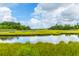 Scenic marsh view featuring vibrant grassy waterbanks and a serene waterway at 544 Two Mile Run, Johns Island, SC 29455