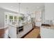 Modern kitchen with island and stainless steel appliances, perfect for cooking and entertaining at 591 Island Walk East, Mount Pleasant, SC 29464