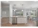 Spacious eat-in kitchen with stainless steel appliances and an island at 705 Quintan St, Summerville, SC 29486
