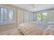 Bright bedroom with private balcony and white shutters at 930 Sealoft Villa Dr, Seabrook Island, SC 29455