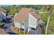 Charming coastal home featuring a brown roof, and lush greenery with surrounding golf course at 930 Sealoft Villa Dr, Seabrook Island, SC 29455