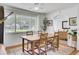 Bright dining room with large windows at 1032 Windward Rd, Charleston, SC 29412