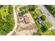 Aerial view of the home on a large lot with trees on the perimeter at 108 Wisteria Falls Ln, Saint Stephen, SC 29479
