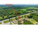 Aerial view of 108 Wisteria in rural wooded neighborhood with close proximity to the main road at 108 Wisteria Falls Ln, Saint Stephen, SC 29479