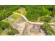New construction home with a graded lot, ready for landscaping in a serene, wooded neighborhood at 108 Wisteria Falls Ln, Saint Stephen, SC 29479