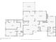 Detailed floor plan showcasing layout with kitchen, living room, bedrooms, and dimensions for each room at 110 W 2Nd South St, Summerville, SC 29483