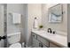 Well-lit bathroom with a clean white aesthetic, modern fixtures, and a comfortable layout at 1161 Monaco Dr, Mount Pleasant, SC 29464