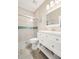 Bathroom featuring a white vanity, tiled shower with glass door, and updated fixtures at 125 Spring Meadows Dr, Summerville, SC 29485