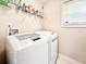 Convenient laundry room featuring a modern washer and dryer at 126 Thousand Oaks Cir, Goose Creek, SC 29445