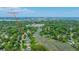 Aerial view showcasing neighborhood, waterways, and location of 130 Chadwick Dr at 130 Chadwick Dr Dr, Charleston, SC 29407