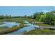 Picturesque marsh with multiple docks, tall reeds, and beautiful waterfront views at 130 Chadwick Dr Dr, Charleston, SC 29407