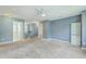 Loft featuring neutral carpet, ceiling fan, and plenty of light at 1350 Wild Goose Trl, Summerville, SC 29483