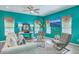 Comfortable living room with hardwood flooring, decorative touches, and lots of natural light at 146 Chaste Tree Cir, Goose Creek, SC 29445