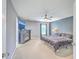 Spacious main bedroom featuring a cozy fireplace and carpet flooring at 146 Chaste Tree Cir, Goose Creek, SC 29445