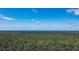 Stunning aerial view showcases vast forests under blue sky and puffy white clouds, hinting at serene living at 148 Hidden Hills Rd, Cross, SC 29436