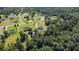 Aerial view of neighborhood in a wooded setting at 148 Hidden Hills Rd, Cross, SC 29436
