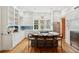 Bright kitchen boasts custom cabinets, an island with seating, and stainless steel appliances at 1612 John Fenwick Ln, Johns Island, SC 29455