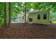 Landscaped backyard with lush greenery, a patio, and the home's exterior at 1721 Wellstead St, Mount Pleasant, SC 29466