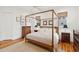 Comfortable bedroom with hardwood floors and natural light at 1809 Rushland Grove Ln, Johns Island, SC 29455