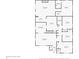 Detailed floor plan showcasing the layout of the home, including the kitchen, bedrooms, and living spaces at 1909 Swift Ave, Charleston, SC 29407