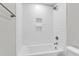 A full bath features a shower and a built in niche at 2477 Sawlog Ln, Summerville, SC 29486