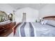Bright bedroom featuring neutral carpet, ceiling fan, and modern furnishings at 266 Ivory Shadow Rd, Summerville, SC 29486