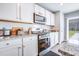 Well-equipped kitchen featuring stainless steel appliances, gas range, and ample cabinet space at 266 Ivory Shadow Rd, Summerville, SC 29486