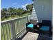Relax on your private balcony; tranquil views of the lush golf course create the perfect escape at 287 Driftwood Ln, Edisto Beach, SC 29438