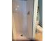 A bright bathroom features a shower and toilet with tile flooring at 287 Driftwood Ln, Edisto Beach, SC 29438