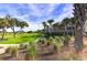 Beautiful golf course view with mature trees and a scenic walking path at 2909 Atrium Villa, 9, Seabrook Island, SC 29455
