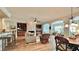 Inviting living room features built-in shelving, a fireplace, and comfortable seating at 310 Waterlily Way, Summerville, SC 29486