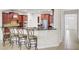 Gourmet kitchen with breakfast bar, stainless steel appliances, and ample counter space at 349 Waterlily Way, Summerville, SC 29486