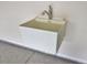 Utility laundry sink with a chrome faucet in the laundry room at 349 Waterlily Way, Summerville, SC 29486