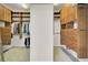 Spacious walk-in closet with custom wooden shelving and ample storage at 349 Waterlily Way, Summerville, SC 29486