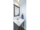 Simple bathroom with a vanity and mirror at 408 Yacht Harbor Ct # Share 2, Isle of Palms, SC 29451