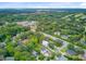 Aerial view showcasing the neighborhood, highlighting the proximity to schools, green spaces, and local amenities at 501 Joseph St, Charleston, SC 29412