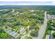 Aerial view of homes near a major street, showing neighborhood layout at 501 Joseph St, Charleston, SC 29412