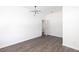 Bright bedroom with hardwood floors and modern lighting features at 5065 Durant Ave, North Charleston, SC 29405