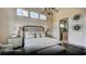 Main bedroom suite with neutral color palette and ensuite bathroom at 629 Marsh Cove Cir, Summerville, SC 29486